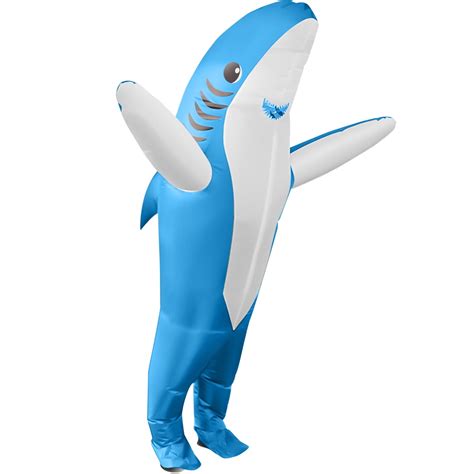 shark costume walmart|inflatable shark costume.